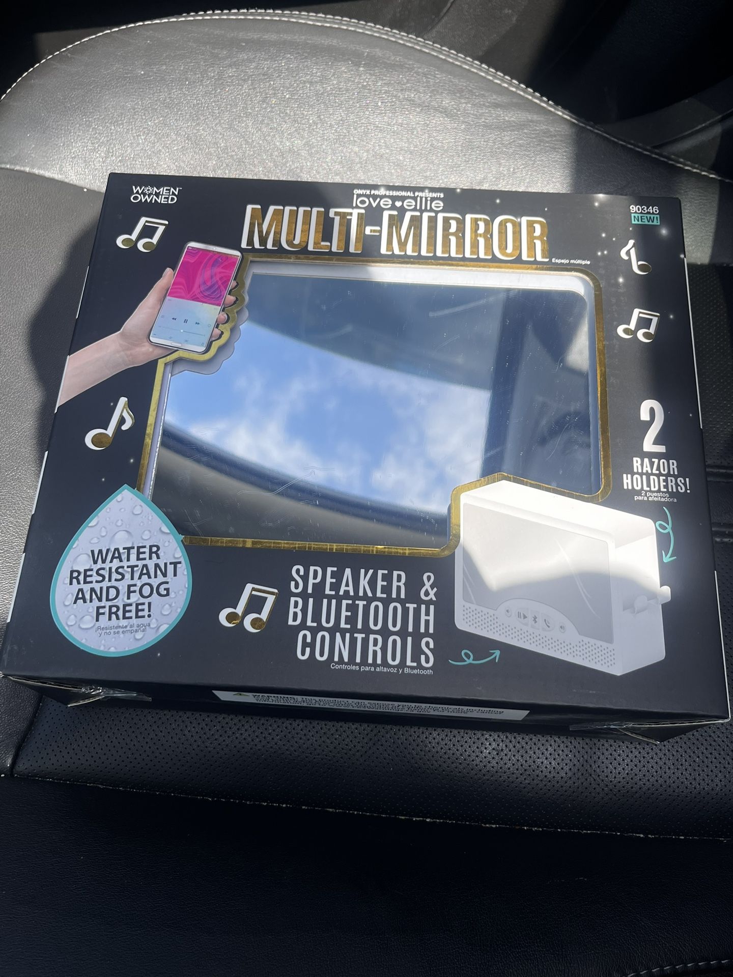 Bluetooth speaker mirror