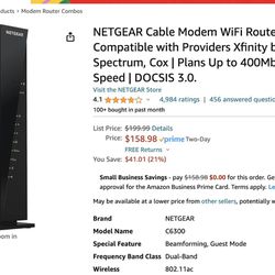 MODEM + ROUTER 2 in 1 (Netgear) 