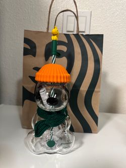 Peanuts x Starbucks Snoopy Glass Cup