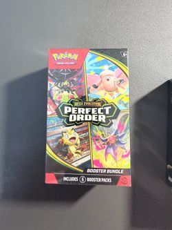 Pokemon Cards: Mega Evolution Perfect Order Booster Bundle