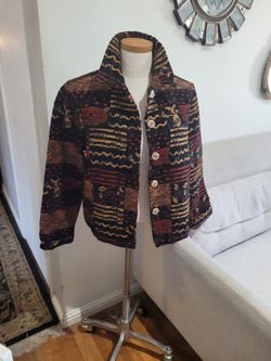 Womens Jacquard Jacket