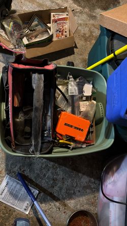 A Tote Of Miscellaneous Tools