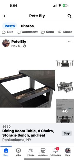 Lightly Used Table Set