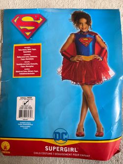 Girls Supergirl Costume
