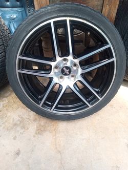 1 - 18 Tire And Wheel For Spare Mustang Wheel