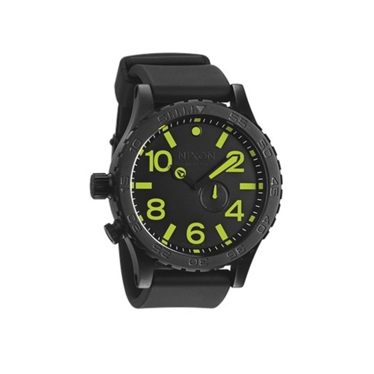 51-30 Tide Black Dial Black PVD Men's Watch A0581256