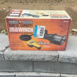Badlands 1500lbs Winch - Brand New