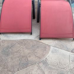 Beautiful 😍 red wine S pattern Lounge chairs metal frame commercial grade material double stitched