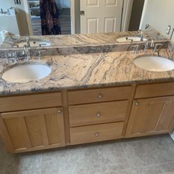 Double Sink Bathroom Vanity 