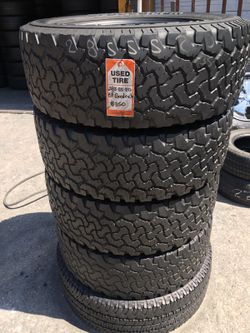 285-55-20 bfgoodrich