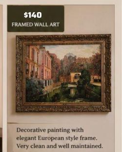 FRAMED WALL ART
