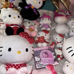 Hello kitty plushues