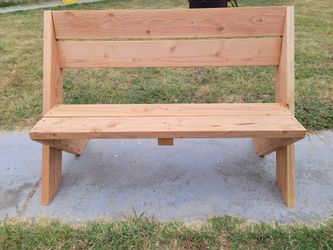Wooden Bench