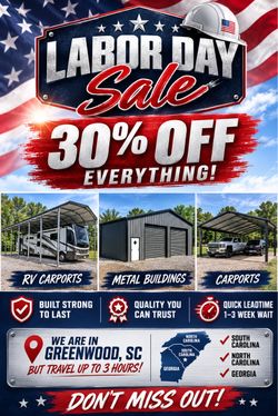 30% OFF LABOR DAY SALE