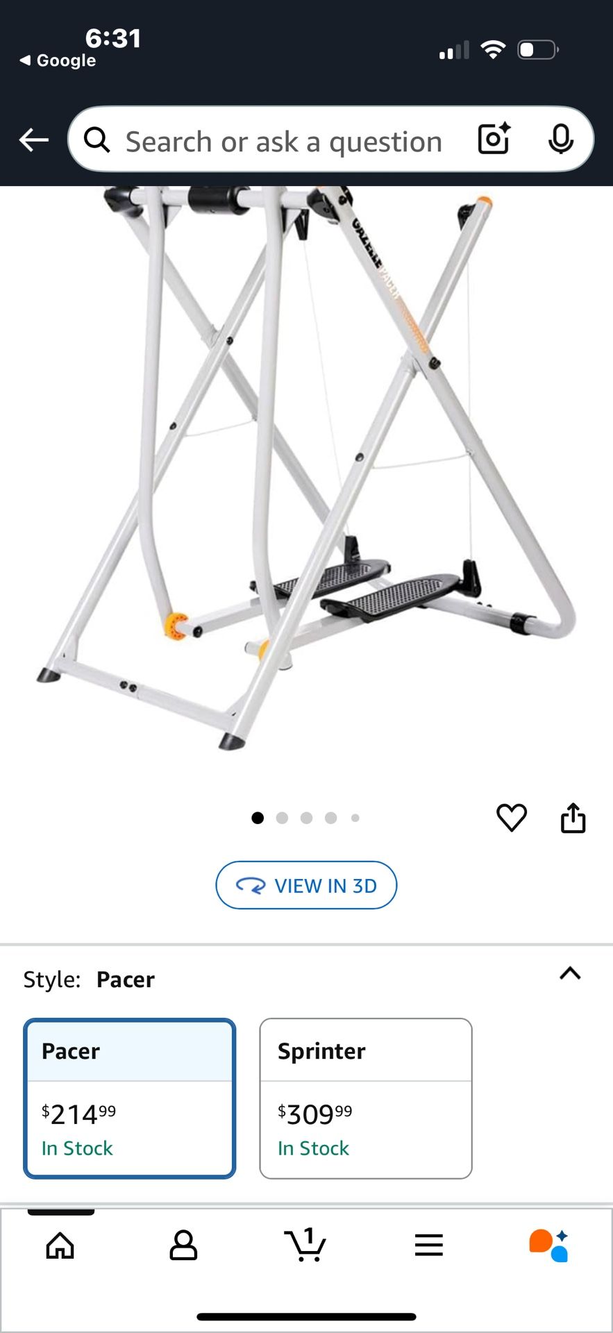Gazelle Elliptical