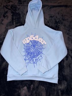 Sp5der light blue with rhinestones