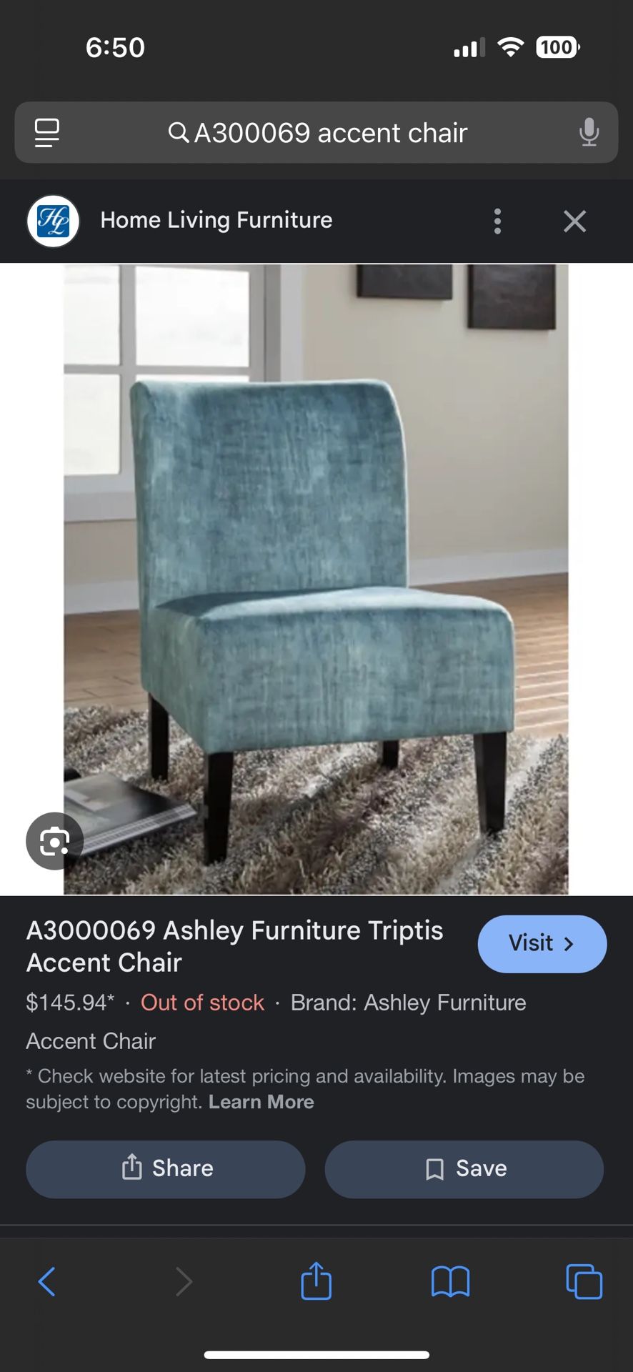 Blue Accent Chairs
