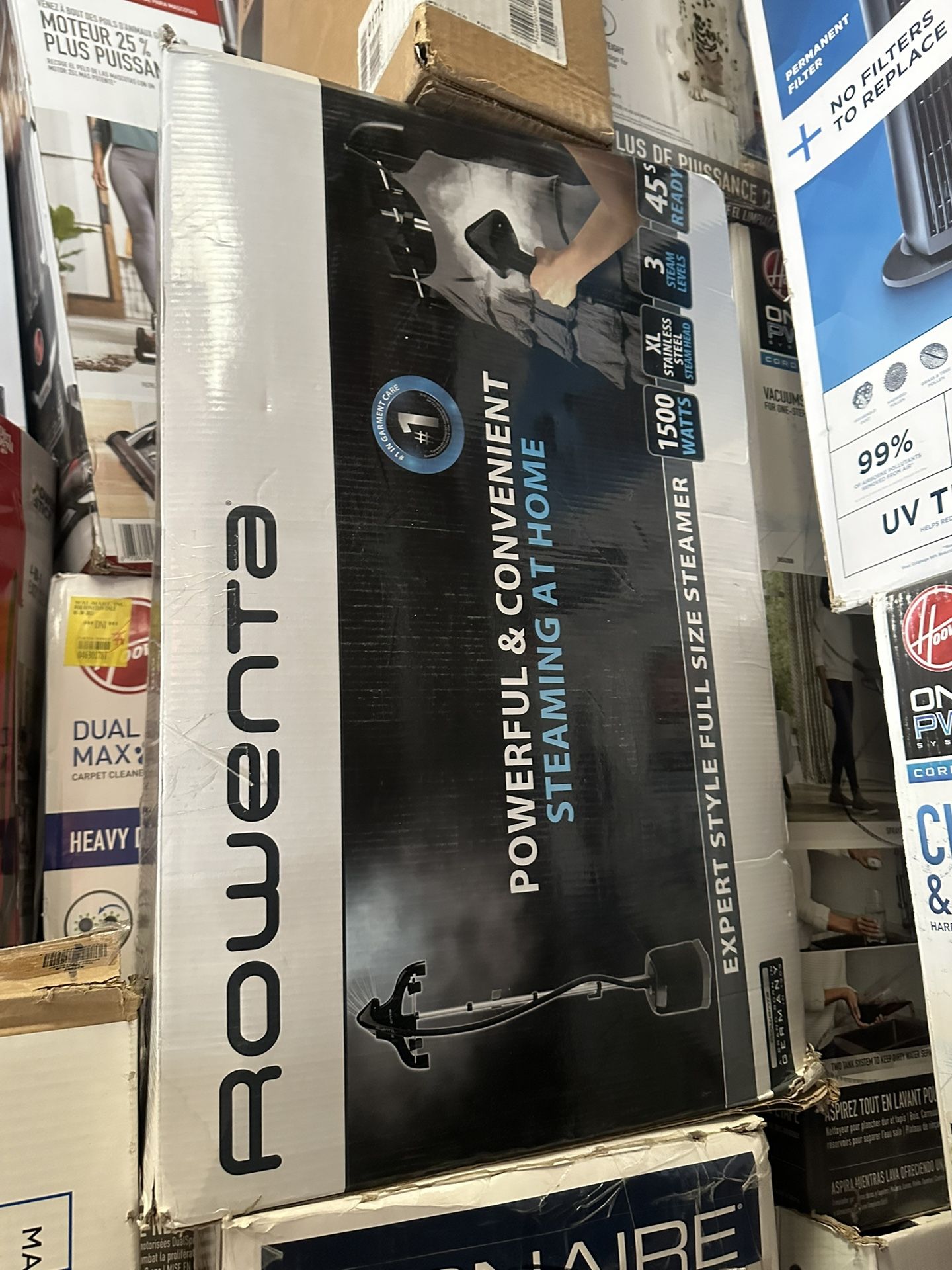New Rowenta PROSTYLE FULL SIZE PROFESSIONAL GARMENT STEAMER $60 Firm 