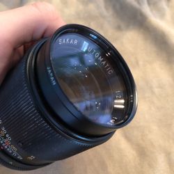 Sakar Automatic F2.8 135mm Telephoto Lens With Filter Vintage Lens