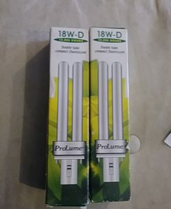 Fluorescent light bulbs