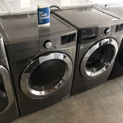 Lg  Front Load Washer And Dryer 