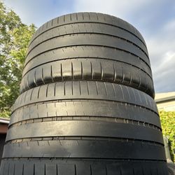 295 30 19 Michelin Pilot super sport 295/30/19 used tires 295/30R19