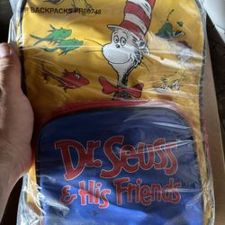Vintage Dr.Seuss Backpack 