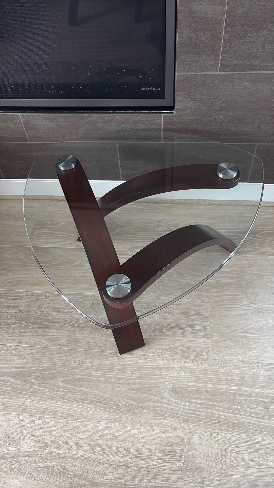 Glass Top Coffee Table