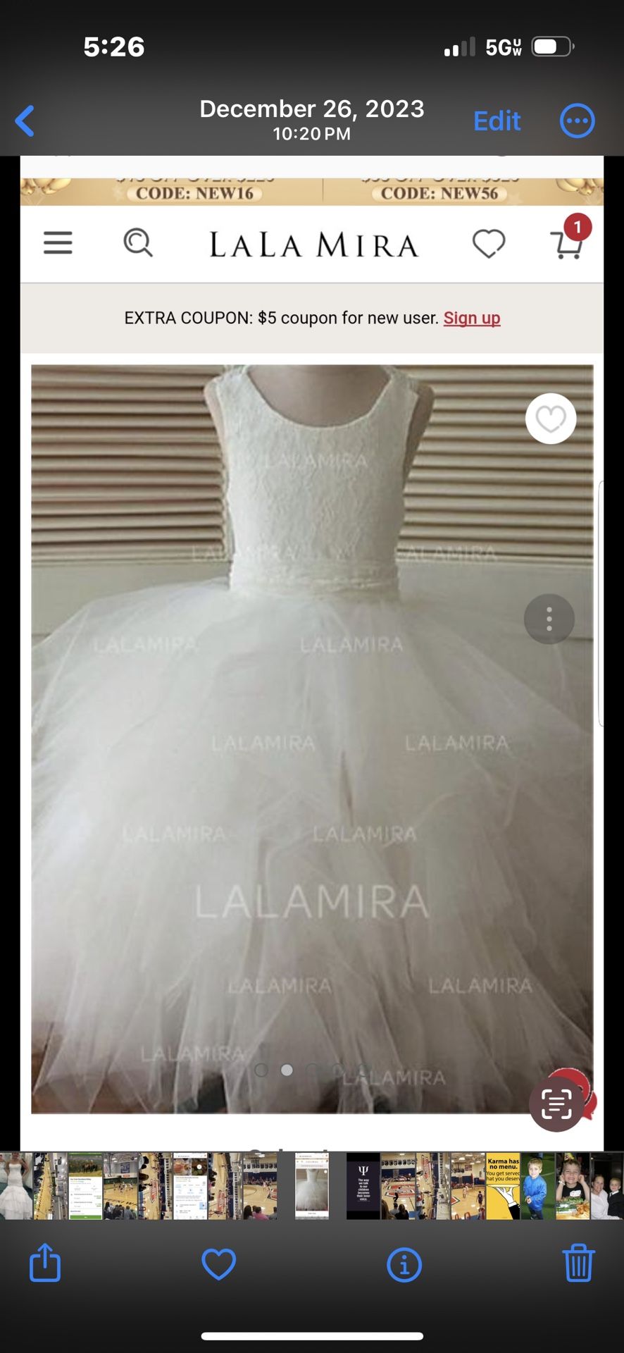 Girls Flower Girl Dress