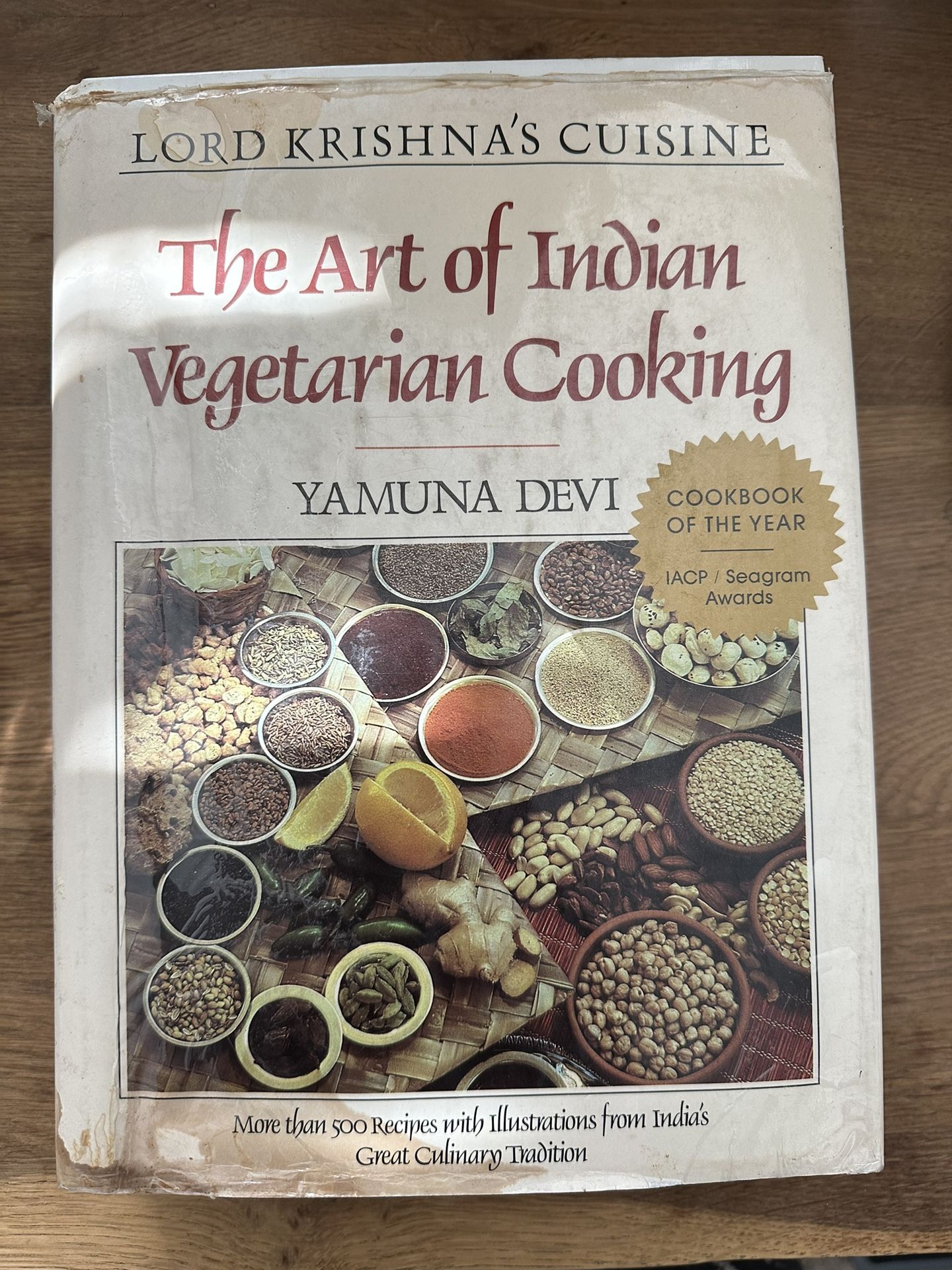 “ The Art Of Indian Vegetarian Cooking” Cook Book 