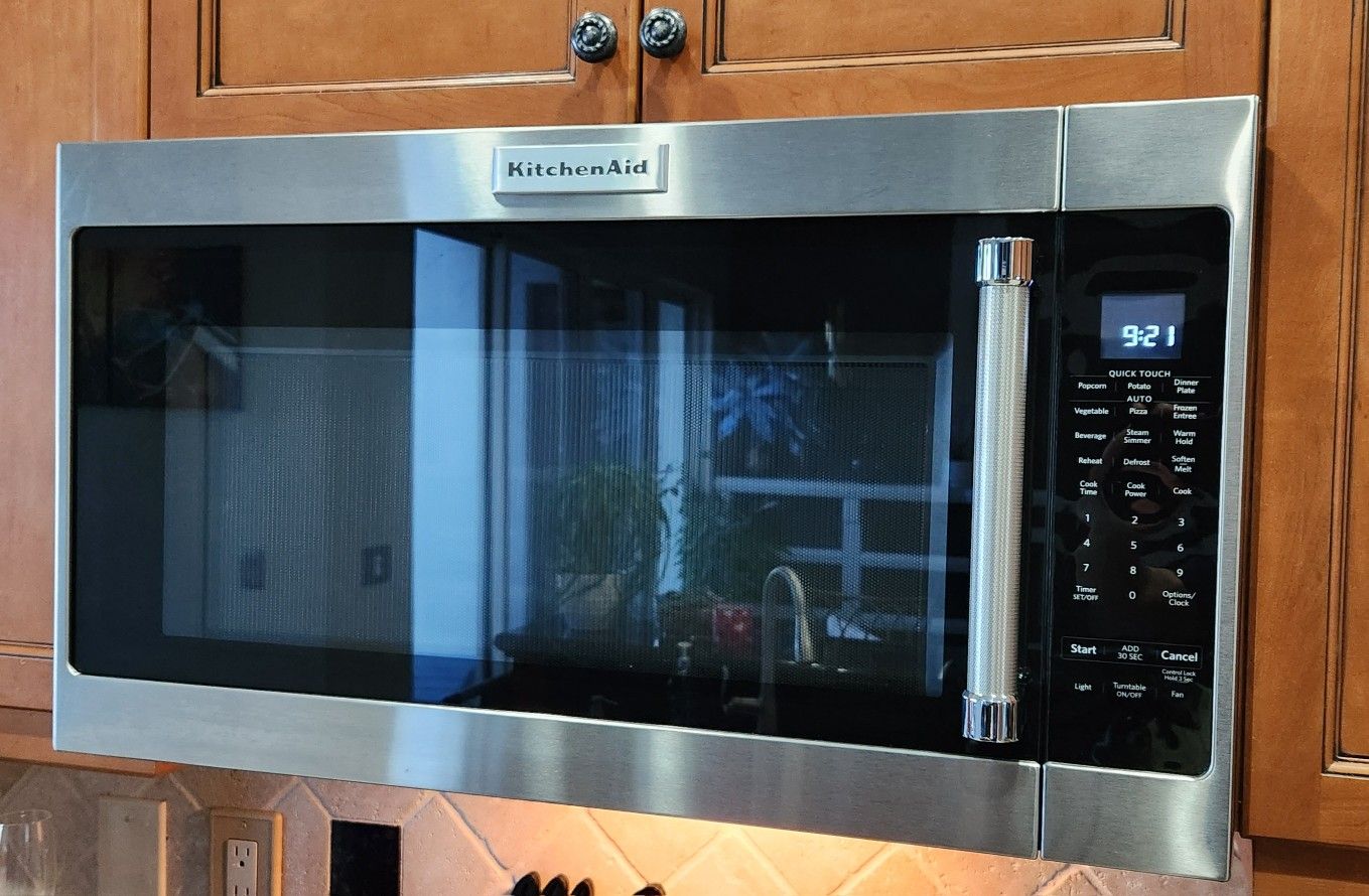 KitchenAid KMHS120ESS 30" 1000-Watt Microwave Hood Combination