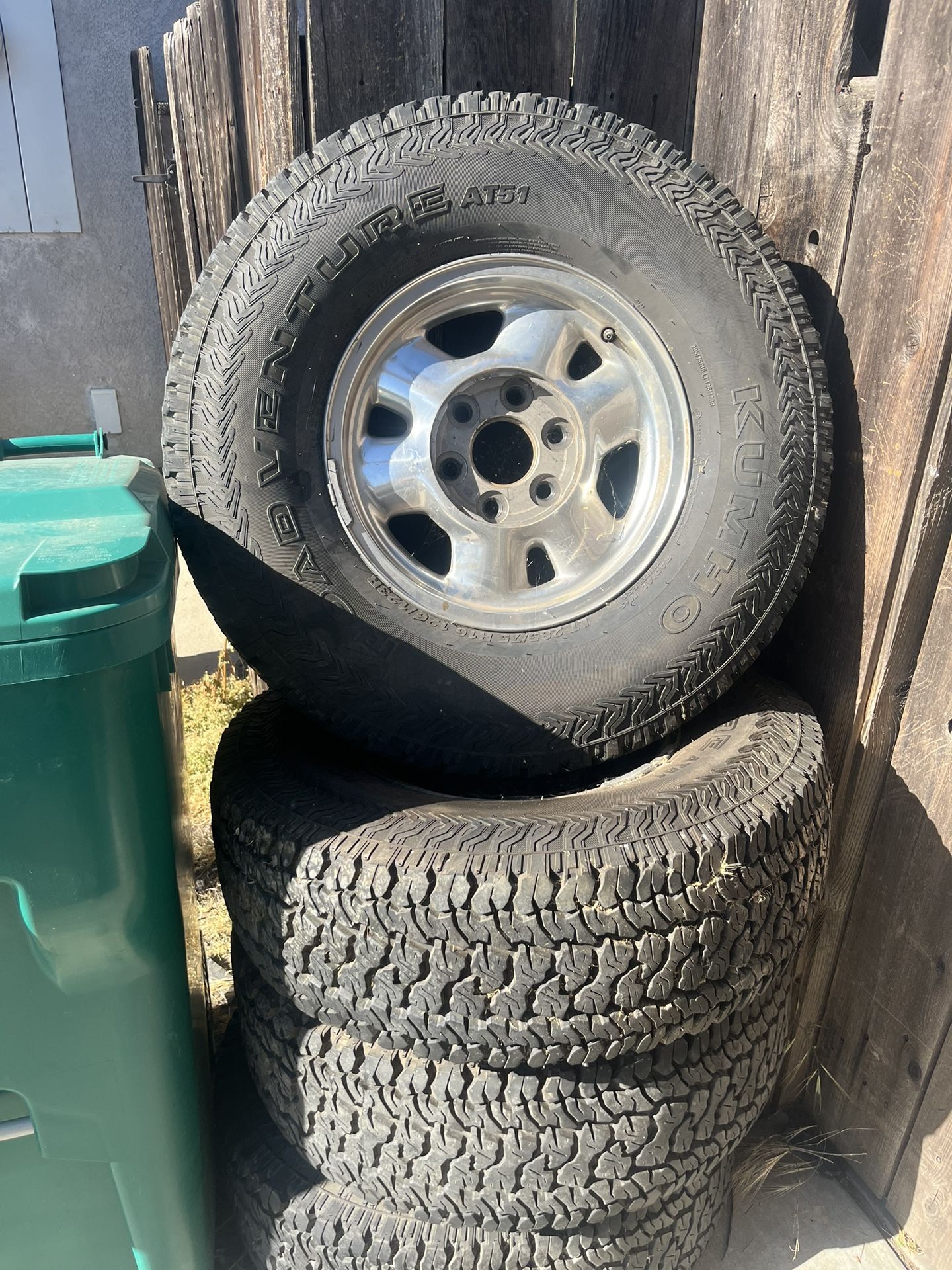 Rims And KUMHO Tires
