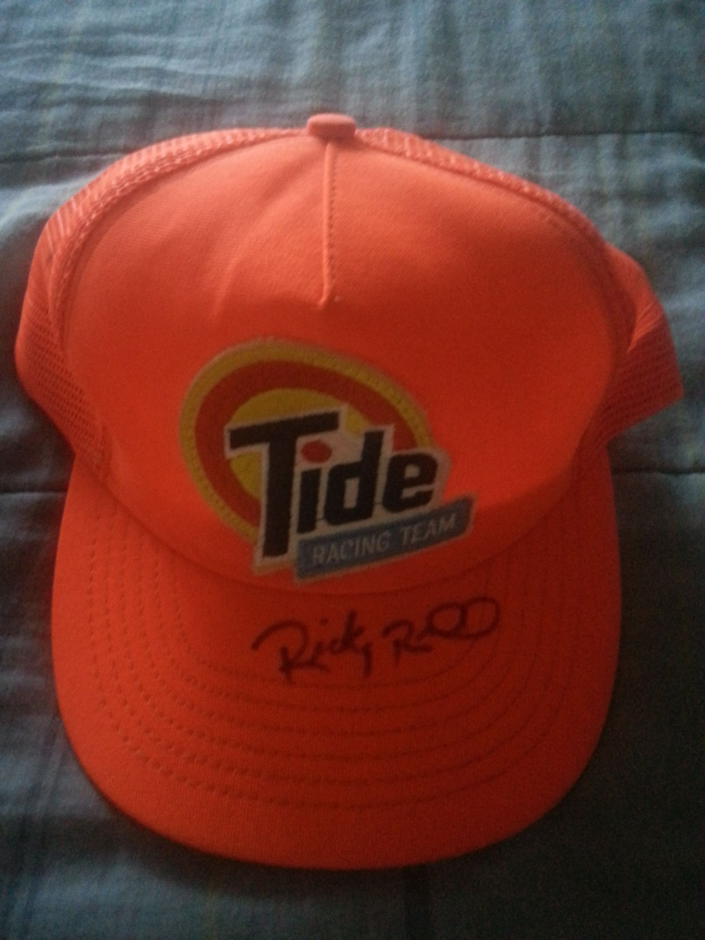 NASCAR Signed Ricky Rudd hat