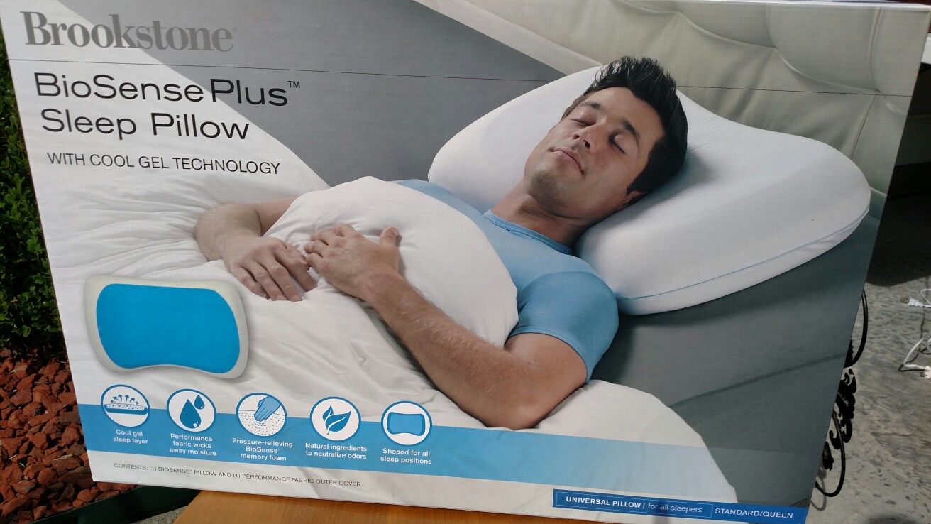 Brookstone biosense pillow
