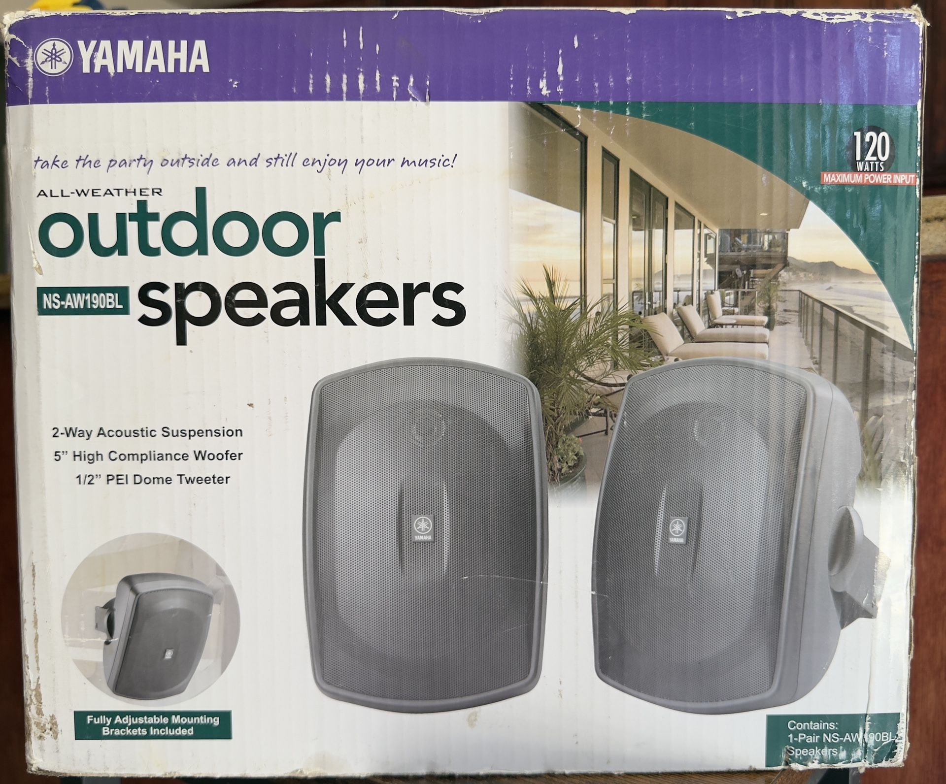 YAMAHA 2-WAY Outdoor Speakers