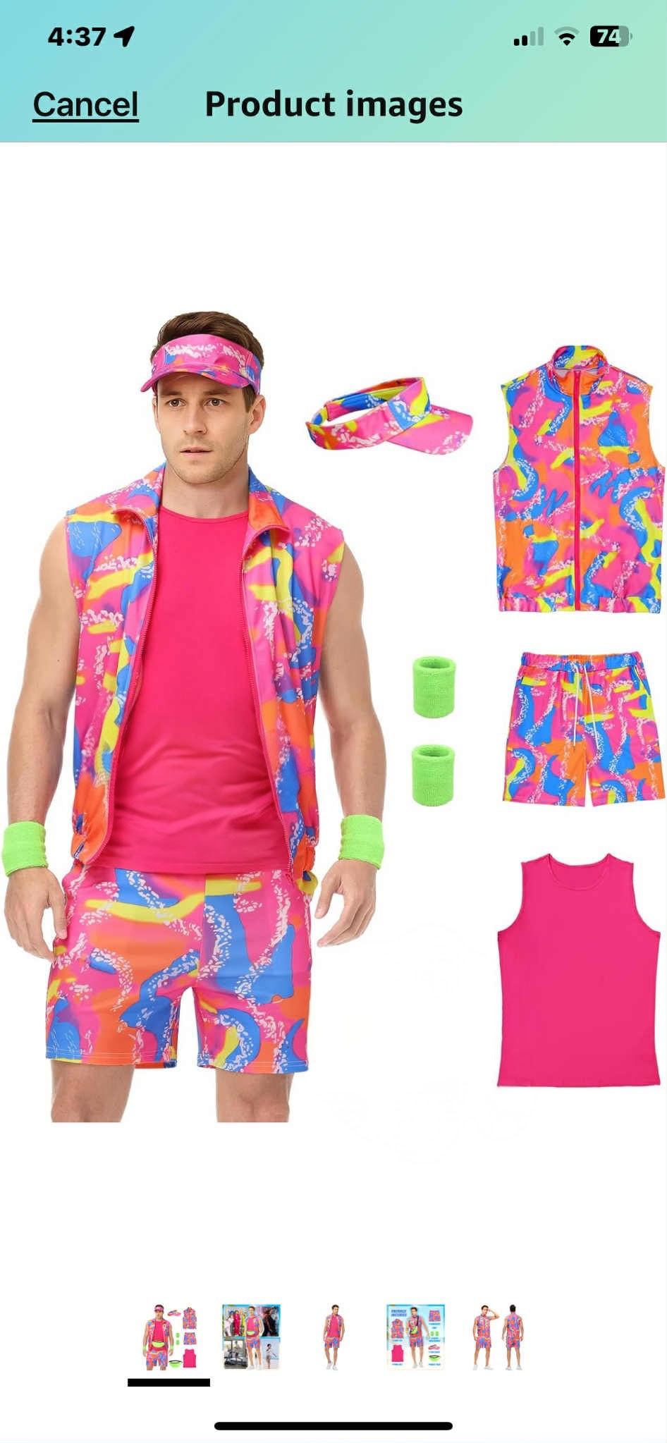 Barbie And Ken 80 Workout Costume