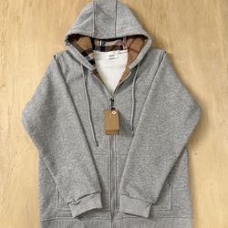 Burberry Zip Up Hoodie 