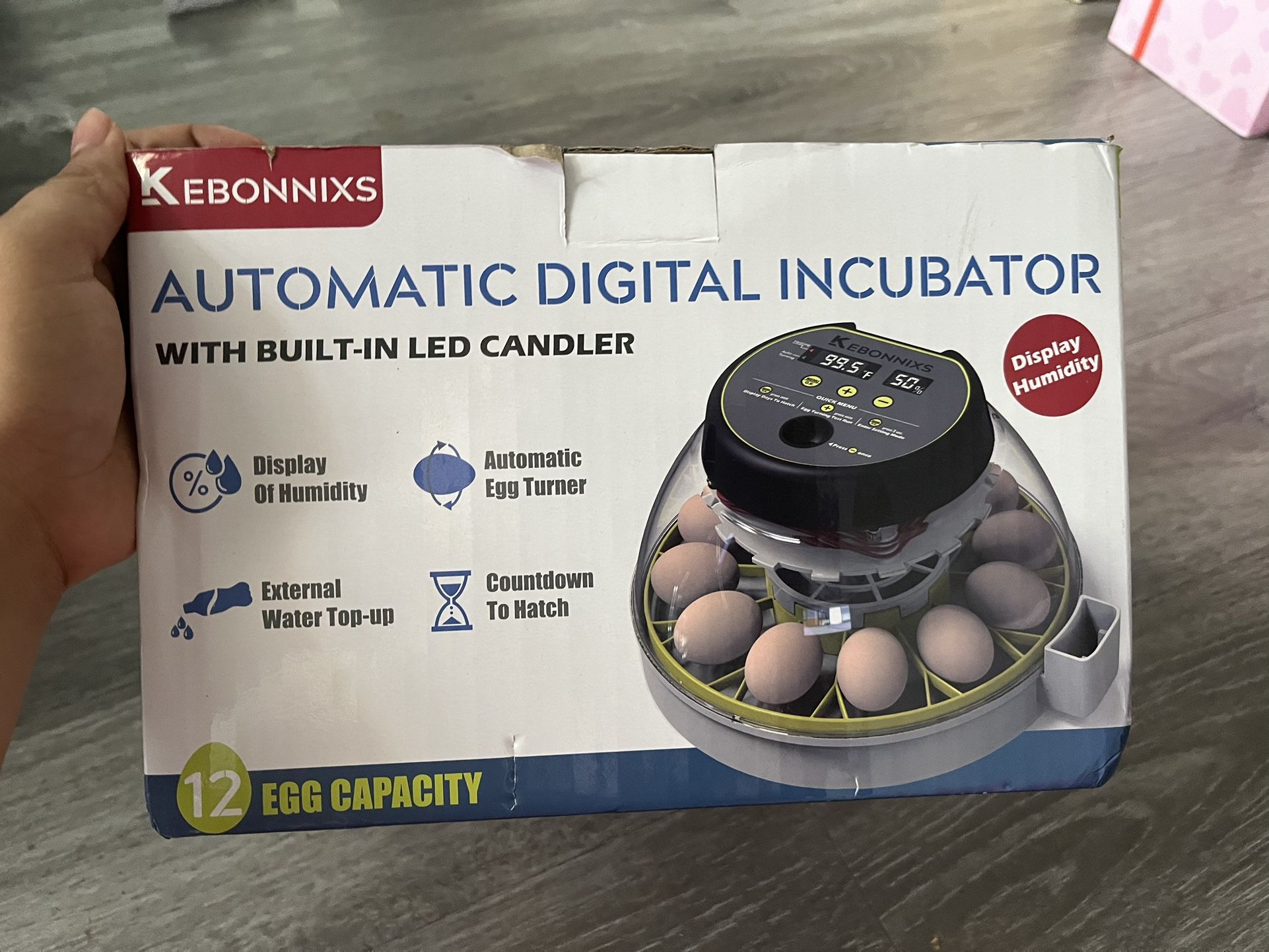 Kebonnix Automatic Digital Incubator