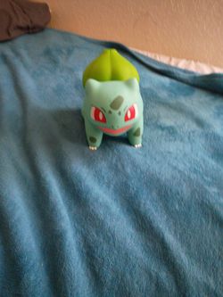 A Bulbasaur action figure