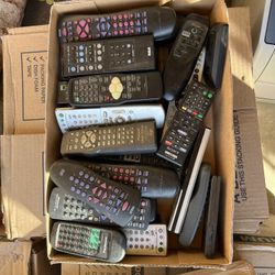 Vintage Remote Control Lot – Mixed Brands / Untested