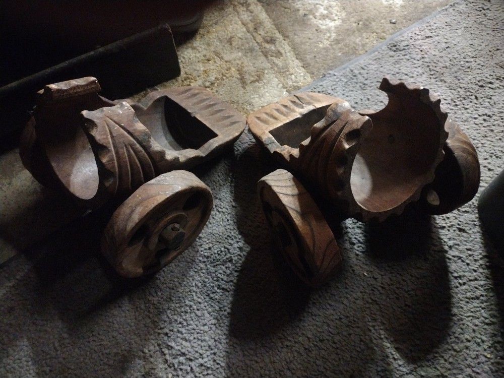 antique wooden Wine bottle Racks from Spain Barcelona