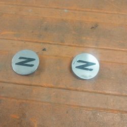300zx Chrome Wheel Center Caps Nissan 300zx  Z32