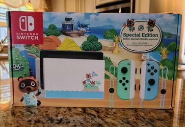 ⭐️ Nintendo Switch Animal Crossing New Horizons Console SPECIAL Edition!⭐