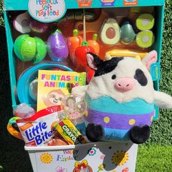 Kids Easter Gift Basket Cow (Delivery Available) 🛻🔥