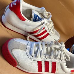 Adidas Samoa White/Red  Size US 8.5