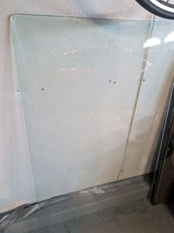 Large Rectangular Tempered Glass Tabletop