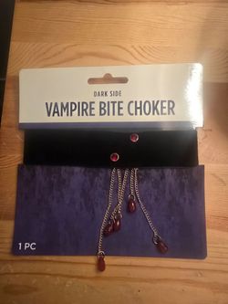 Darkside Vampire Bite Choker New