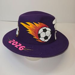Hand Painted Fiva Fever fedora