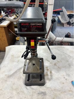 Craftsman 8” 3 speed bench top drill press