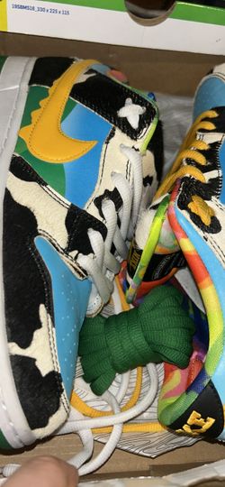 Size 9.5 Ben and Jerry Nike sb
